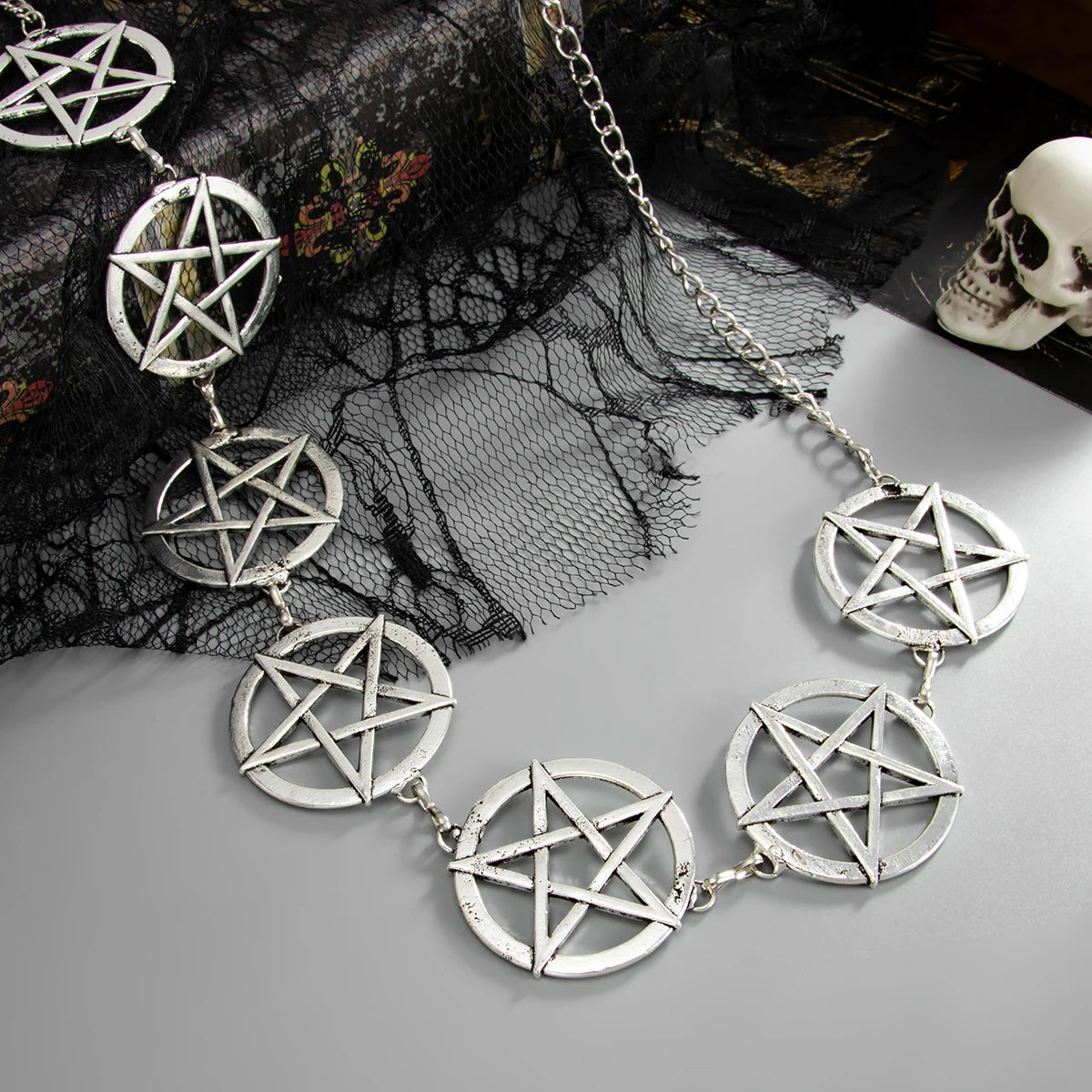 Chaîne Pentagramme Gothique