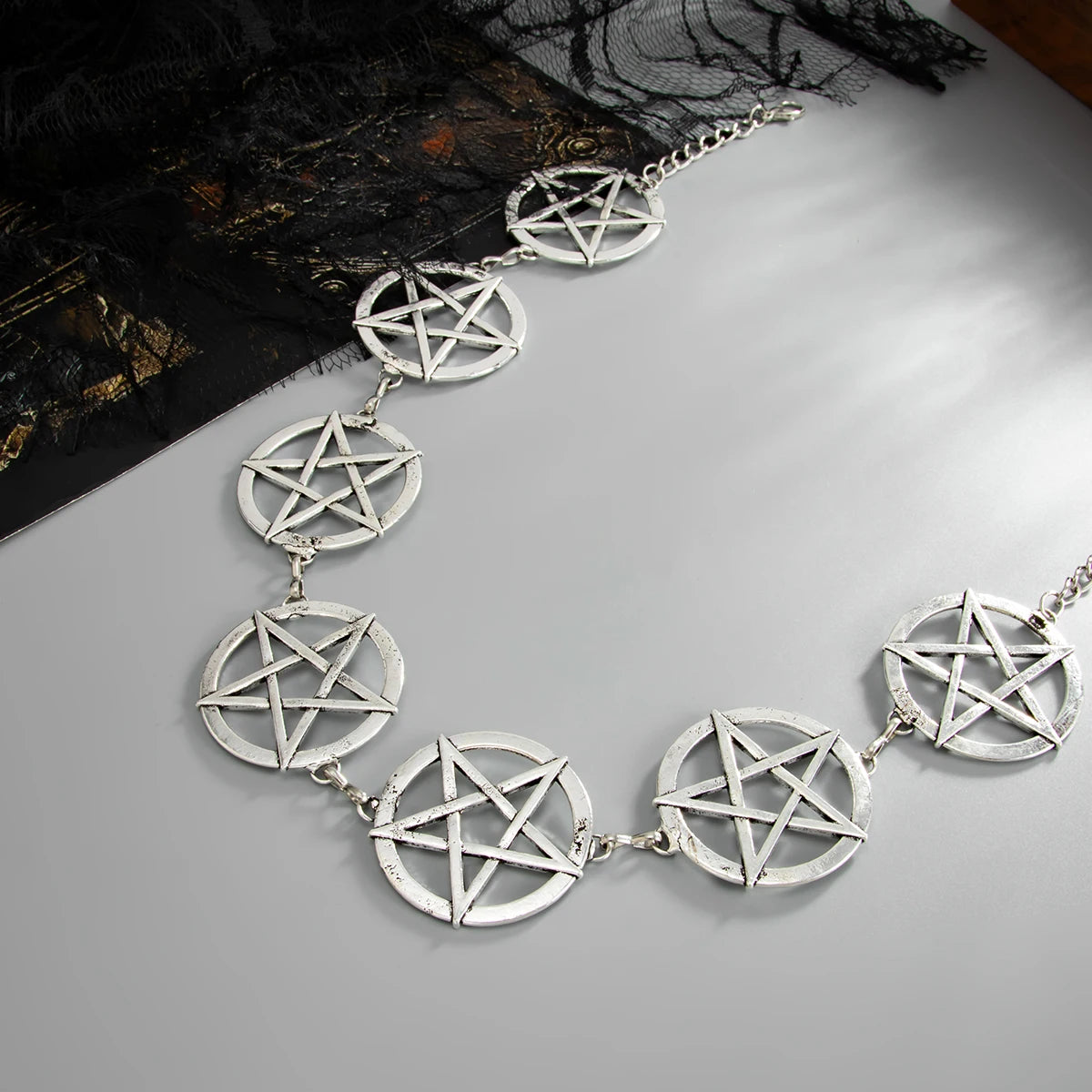 Chaîne Pentagramme Gothique